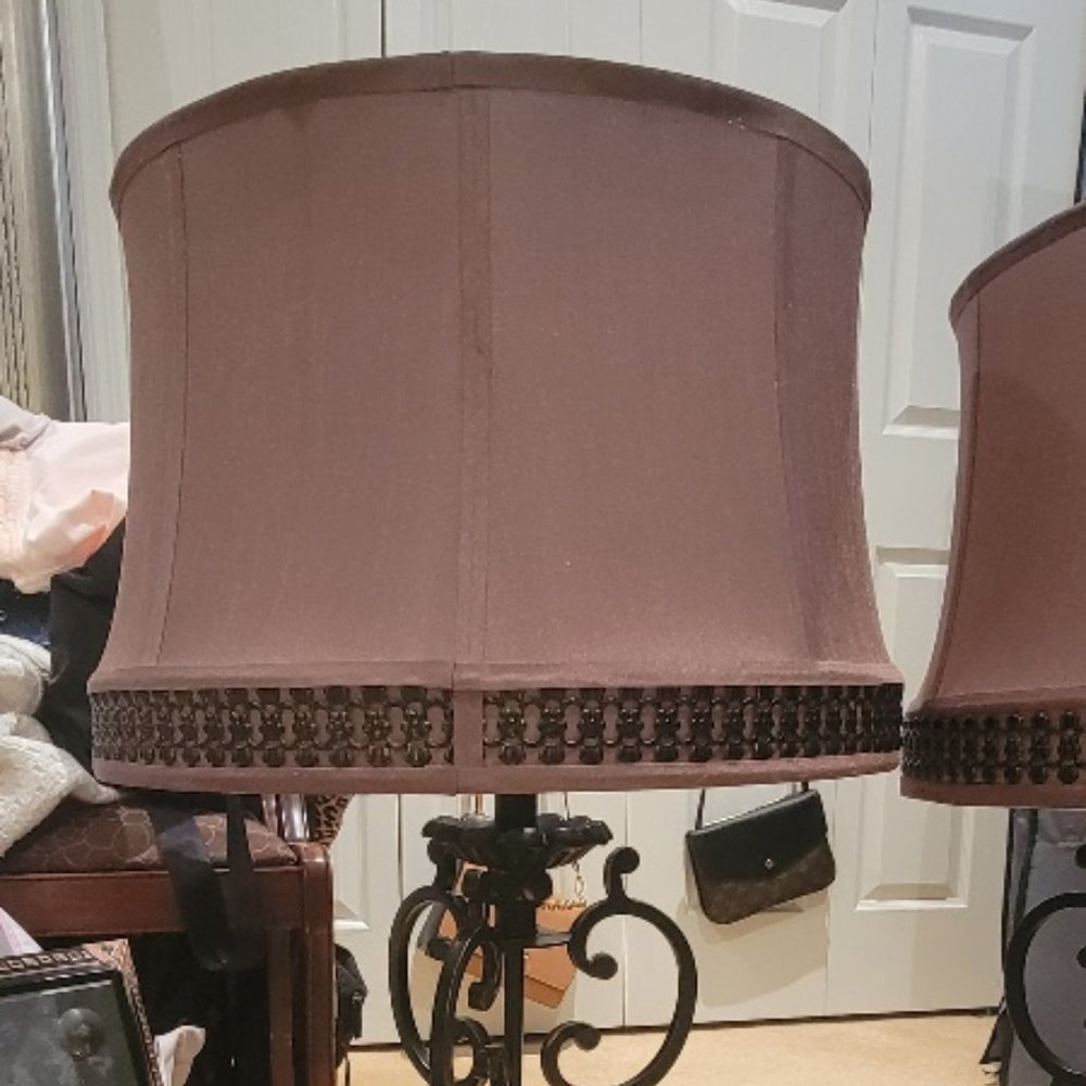 Far East Asian Table Top Lamps 2 pcs